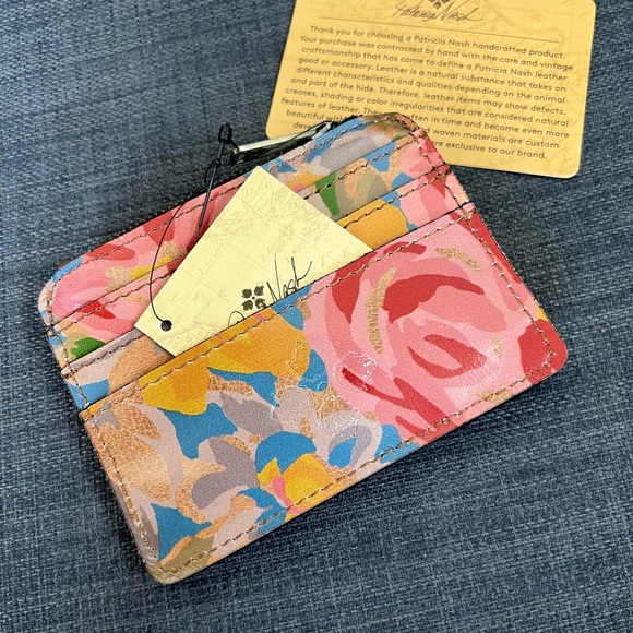 NWT PATRICIA NASH CASSIS ID CARDHOLDER MINI WALLET - Picture 2 of 12